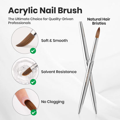 Beetles Nail Art Brushes 8pcs – Crystal Nail Art Tools 5pcs Double-headed Nails Dotting Tool, 3pcs Striping Liner Brushes for Nails with Pearls Bowknot Stickers, DIY Home Salon Manicure Design Tools