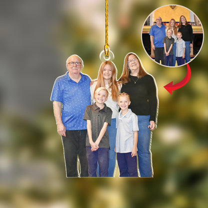 Personalized Christmas Ornaments 2026 – Custom Photo Ornament, Xmas Picture Keepsake, Ornament pic, Ornaments with Pictures, Hallmark Christmas Tree Decorations