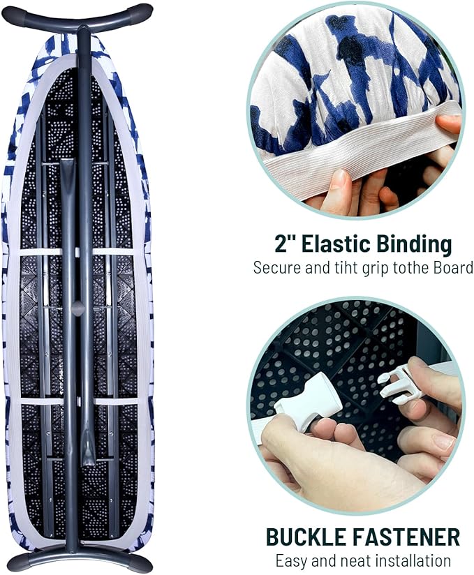 BNDX Heat Resistant Ironing Board Cover and Pad