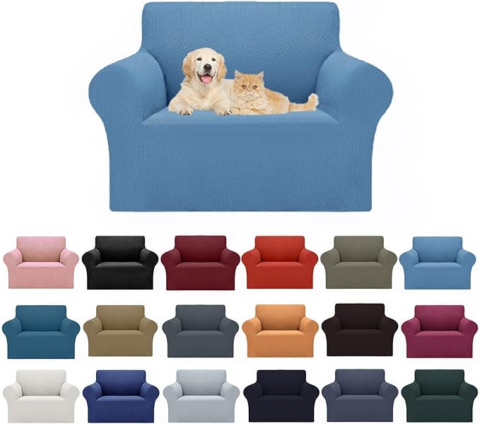 Cupuamon 2026 New Stretch Chair Sofa Slipcovers Couch Cover