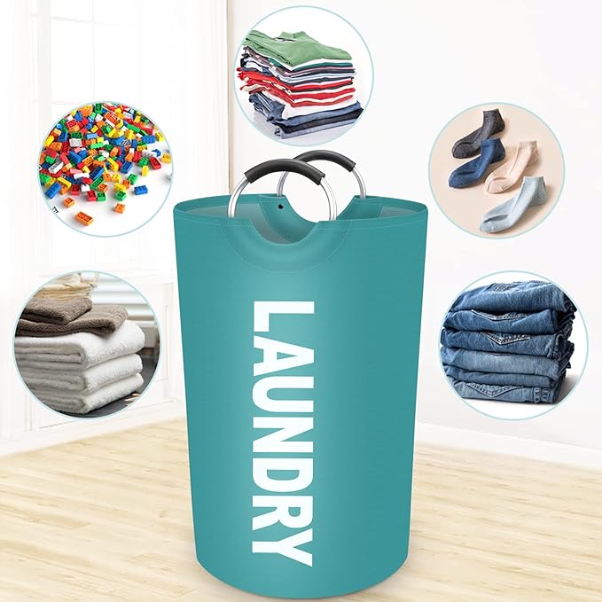 StorageRight 115L Large Laundry Basket, Laundry Hamper, Dirty Clothes Hamper