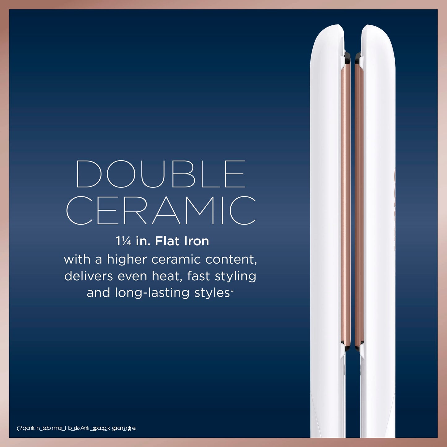 Conair Double Ceramic Flat Iron, 1 1/2-inch Wet-to-Dry Hair Straightener
