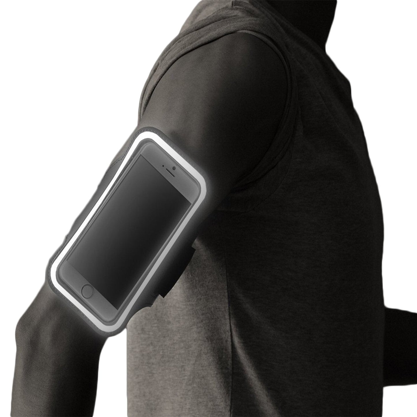 RevereSport Armband for iPhone Pro Max 17/16/15/14/13/12/Plus/AIR. Running Phone Arm Holder for Sports, Gym Workouts and Exercise