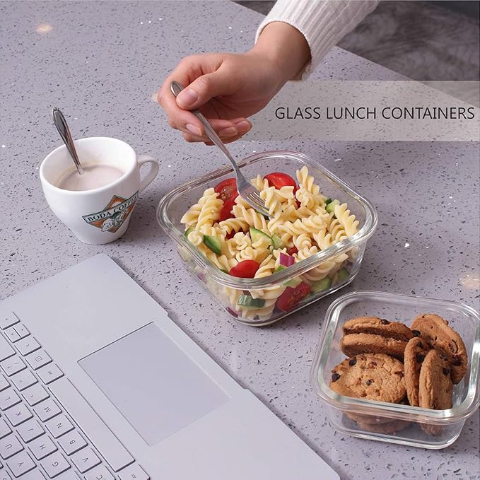 18 Piece Glass Food Storage Containers