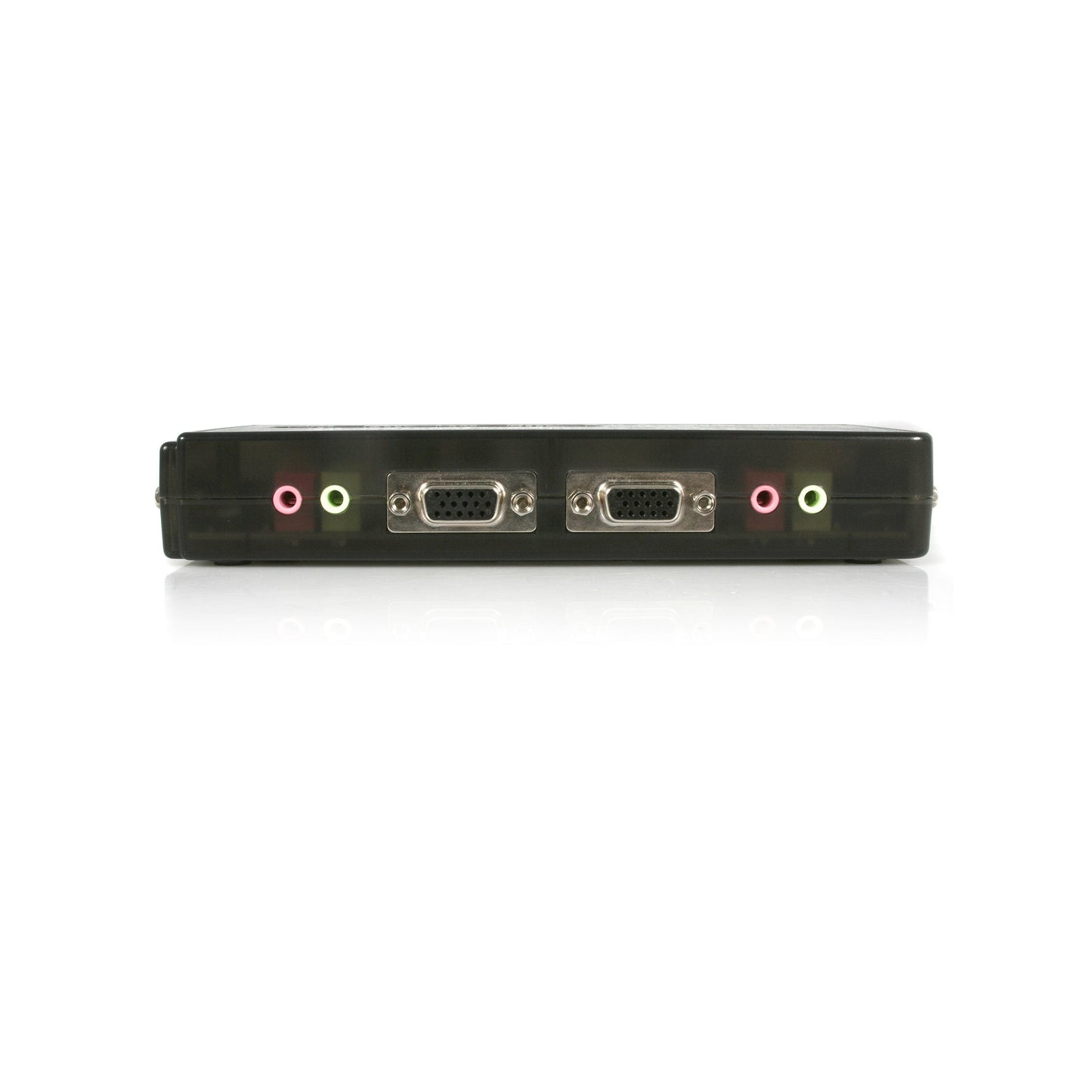 StarTech.com 4 Port Black USB KVM Switch Kit with Cables and Audio - desktop KVM Switch - VGA KVM Switch - USB KVM Switch 4 Port (SV411KUSB)