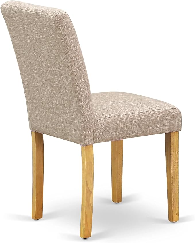 East West Furniture ABP4T04 Abbott Parson Dining Chairs