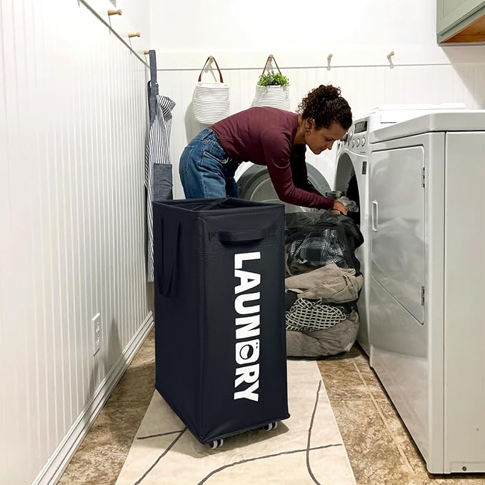 Goodpick Black Laundry Hamper