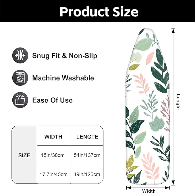 Ironing Board Cover, Standard Size Iron Board Covers