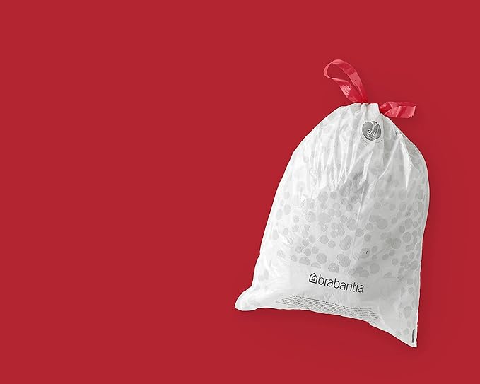 Brabantia PerfectFit Trash Bags Thick Plastic Trash Can Liners