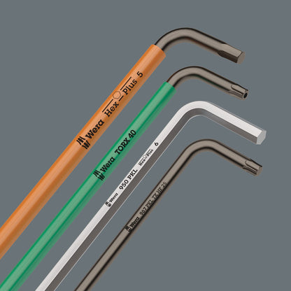 Wera 967SPKL/9BO Multicolour TX-key set, TX8 - TX40, 9pc, 05073599001