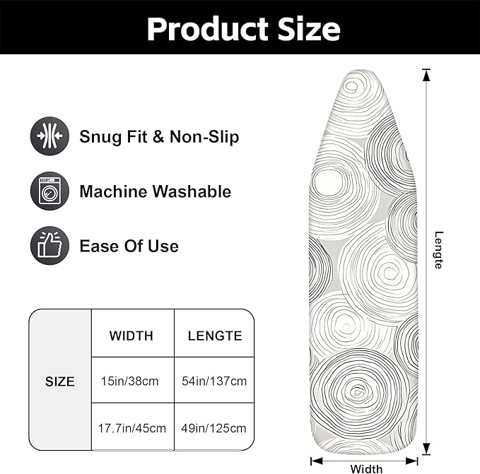 Ironing Board Cover for Crafting, Flat Decoration