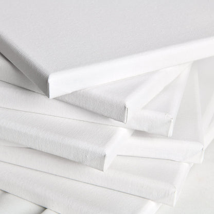Artina FSC® Canvas for Painting 60x80 cm - 2pcs Blank Canvases for Art for Acrylic, Watercolour & Oil Painting - 100% Cotton Canvas Stretcher Frame 280 g/m² - Akademie