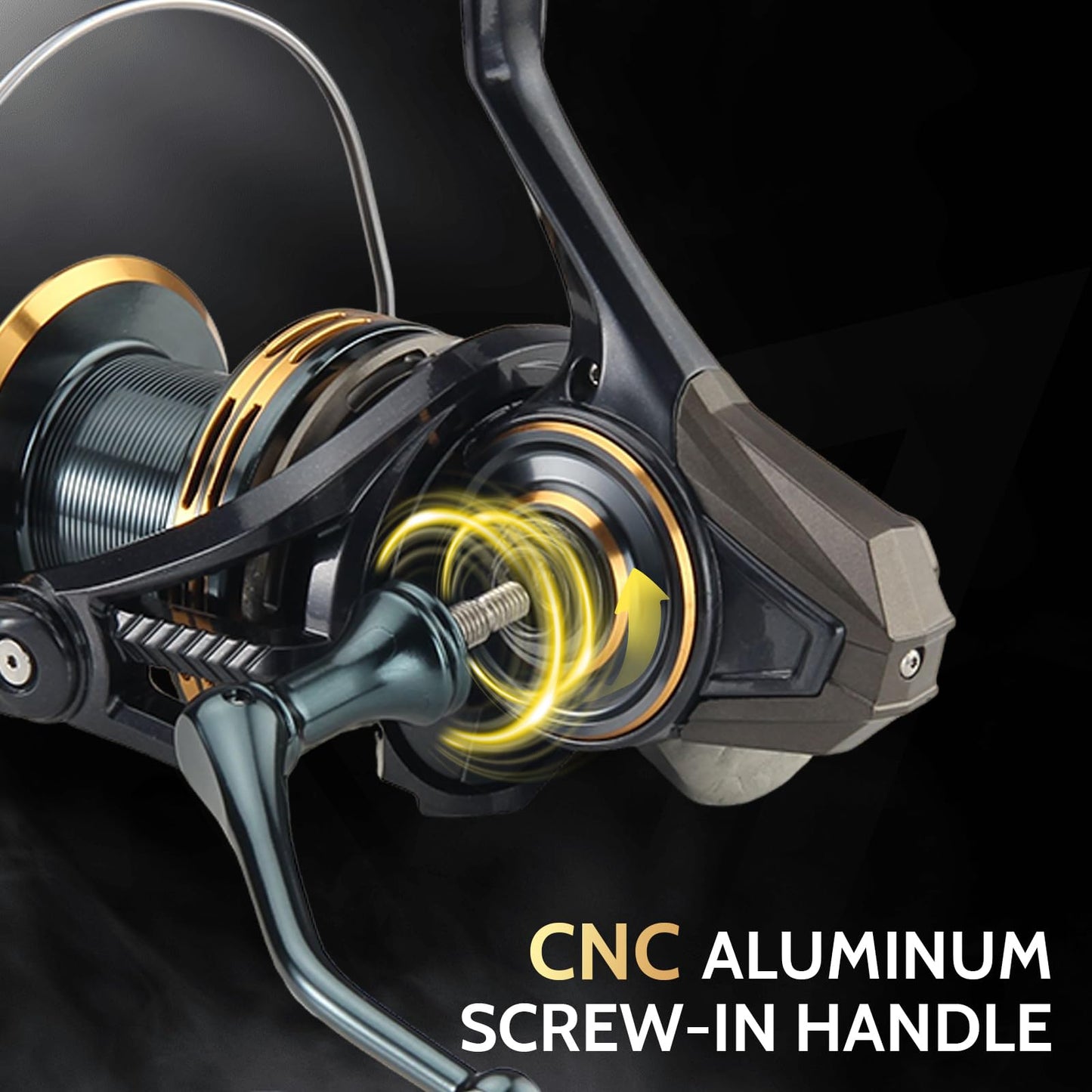 Big Game Surf Spinning Fishing Reel 8000/12000,20KG Drag Power Backlash-Free Bearings,Metal Reel Seat,Zinc Alloy Gear for Saltwater Inshore and Offshore Fishing (SKL, 16000)