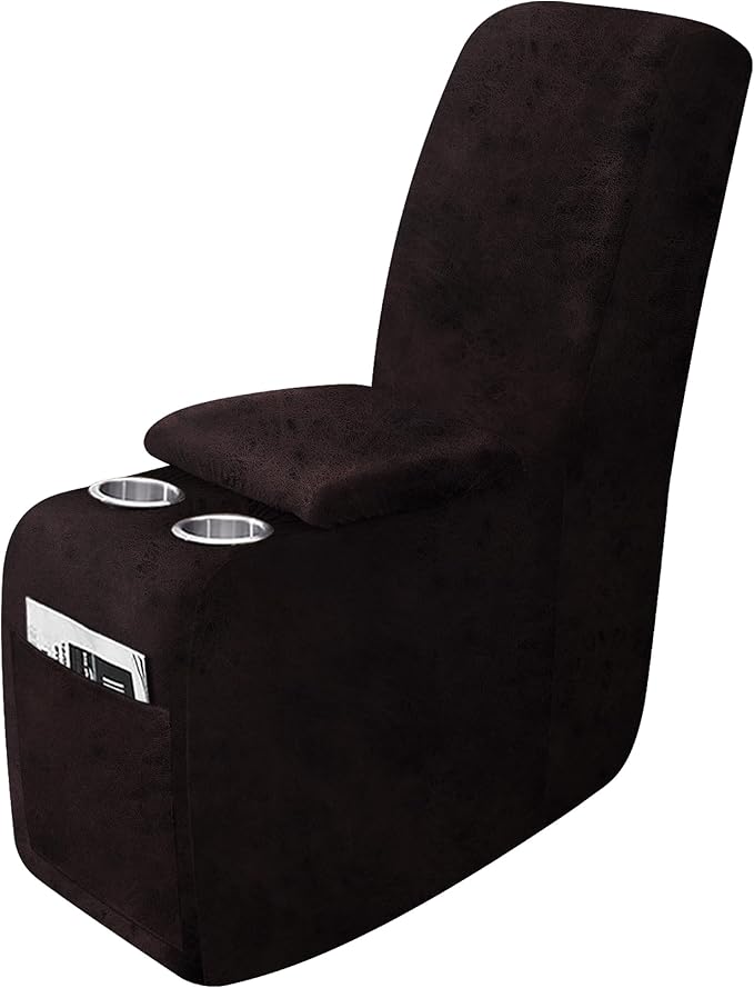 ANARACHON Leather Look Recliner Console Cover