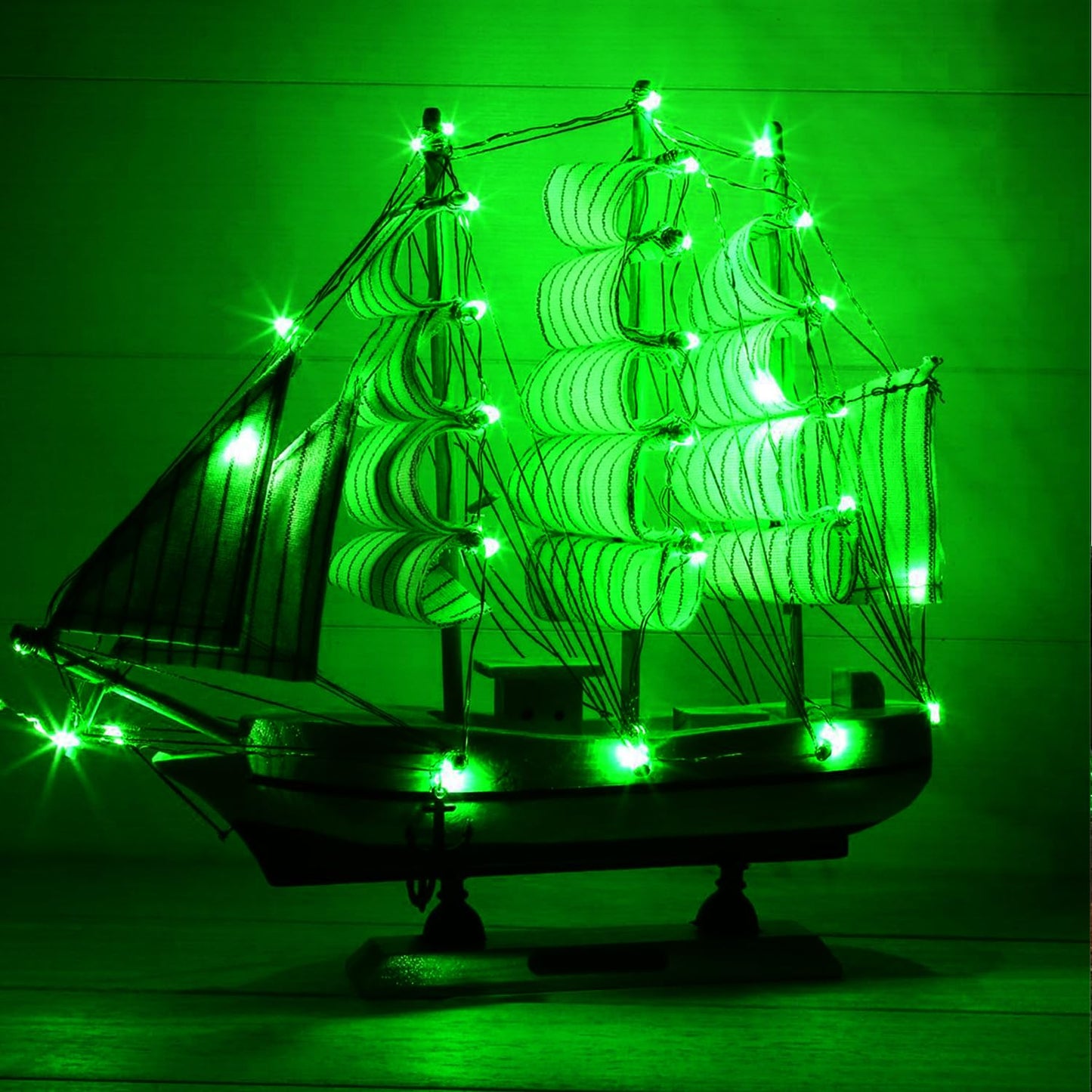 RUICHEN Plug in Fairy String Lights with Switch, Waterproof 66 Ft 200 LED Copper Wire Firefly Lights for Christmas, Parties, Wedding, Ceiling, Craft, Vases, Green