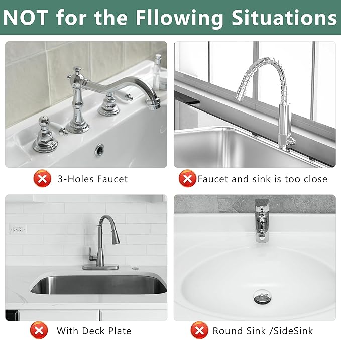 23.6inch x 4inch Kitchen Sink Faucet Mat, Water Absorbing Stone Faucet Splash