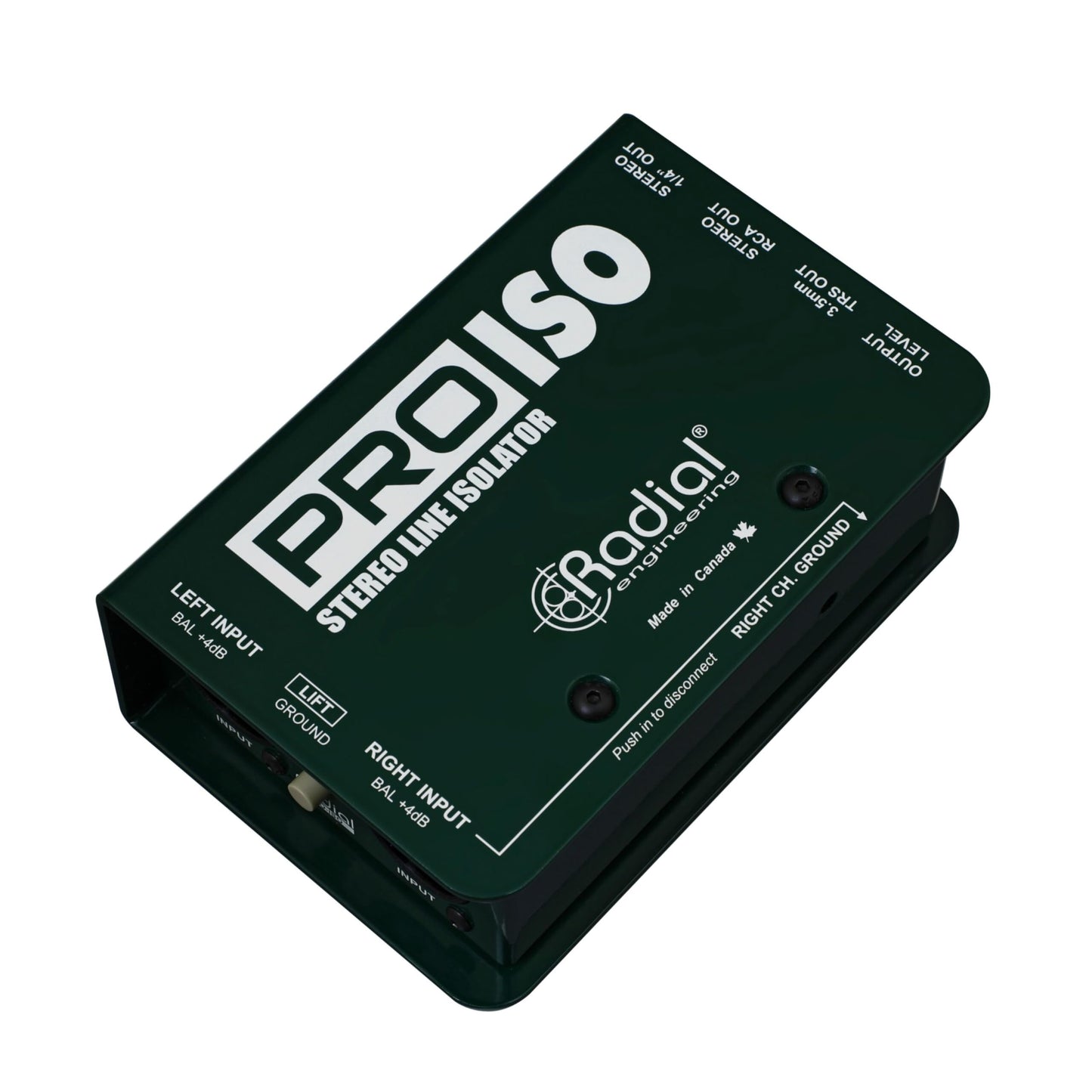 Radial Pro-Iso Stereo XLR Isolator and Converter