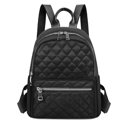 Aucuu Backpack Womens, Fashion Ladies Backpack, Lightweight Nylon Casual Rucksack, Small Daypack School Bag, Anti-Theft Travel Backpack for Women & Girls