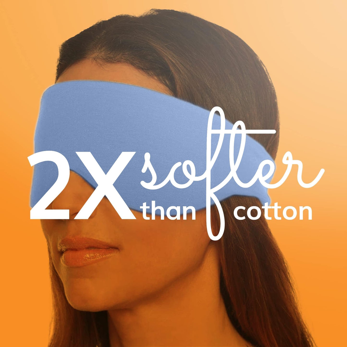Happyluxe Escape Sleep Mask - Buttery Soft Airplane Eye Mask for Sleeping or Napping in Bed. Machine Washable. - Jet Black, Made in USA