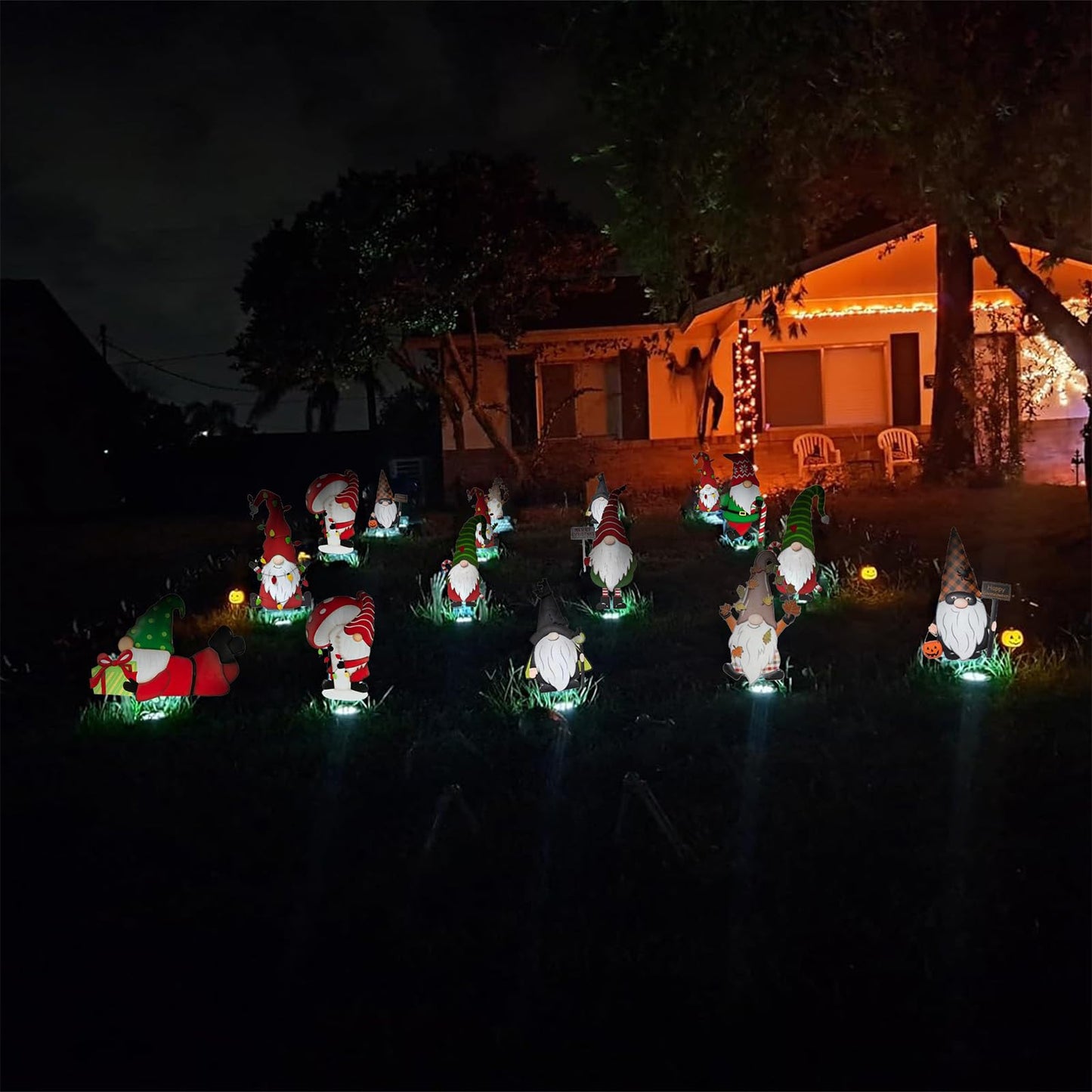 Solar Lights Outdoor Garden,600mAh Solar Ground Lights, 8 LED Solar Disk Lights for Garden Lawn Pathway Yard Landscape Walkway（8 Pack Bright White） ﻿