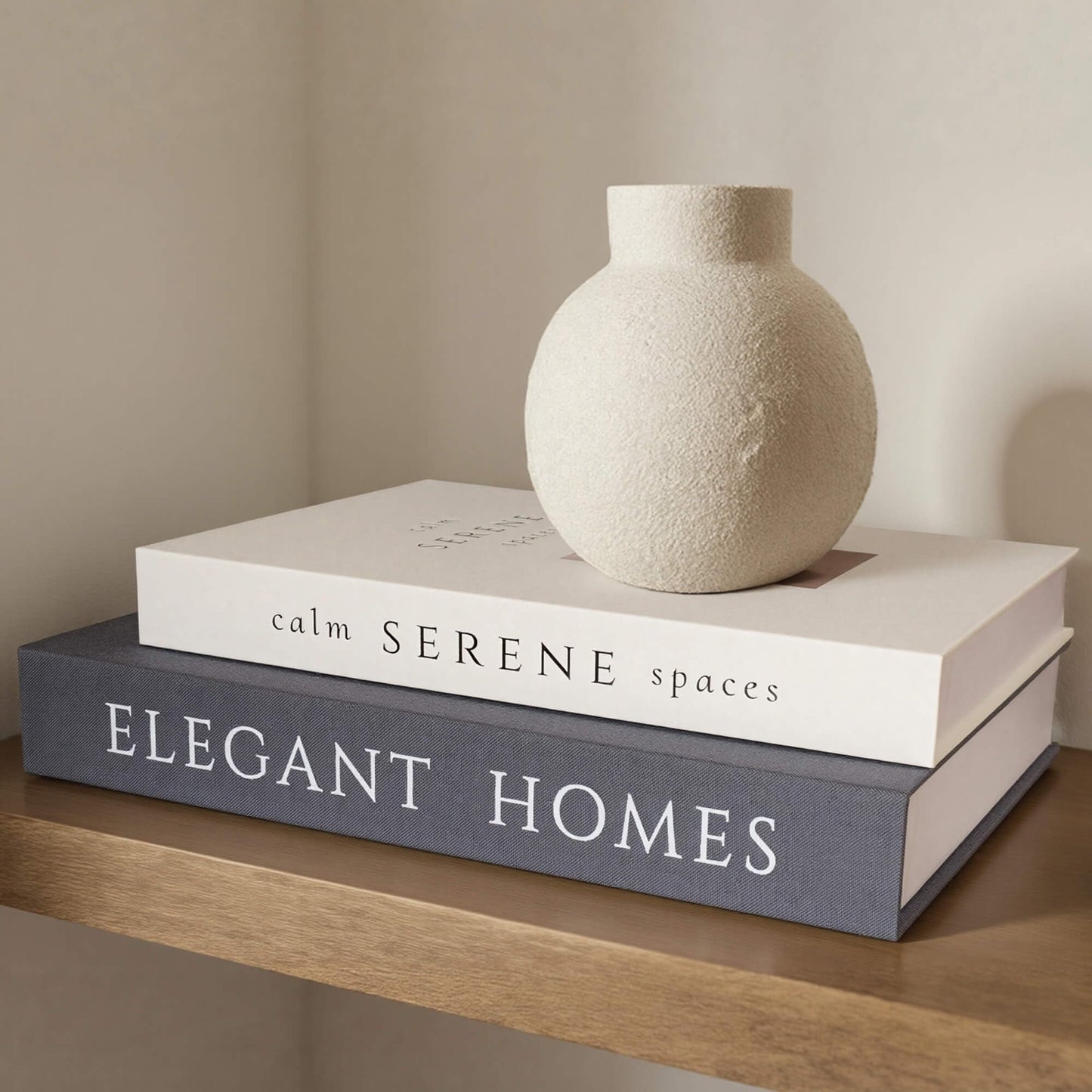 Decorative Books Set of 2, Faux Books Storage Box, Modern Home Decor for Coffee Table, Bookshelf, Mantel