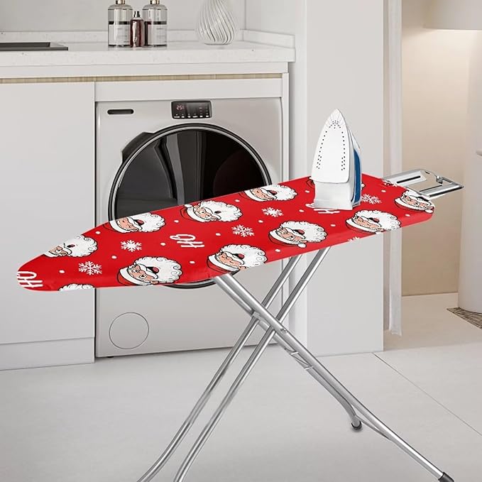 Cute Christmas Santa HOHOHO Ironing Board Cover Table Top Ironing Board Cover