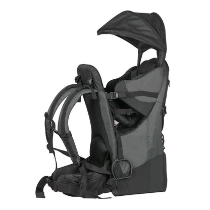 Baby Backpack Carrier, Safe Toddler Hiking Backpack Carrier Camping Child Carriers with Rain Cover Child Kid Sun Shade Large Storage Insulated Pocket, Adjustable Padded Children Seat
