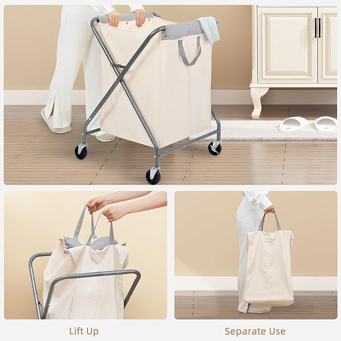 STORAGE MANIAC 125L Collapsible Laundry Hamper