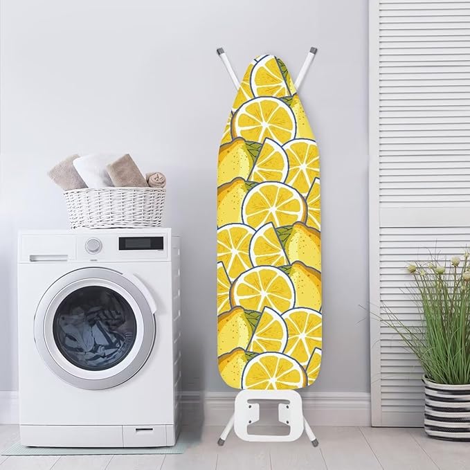 Lemon Ironing Board Covers for Full Size, Extra Long and Wide Large Ironing