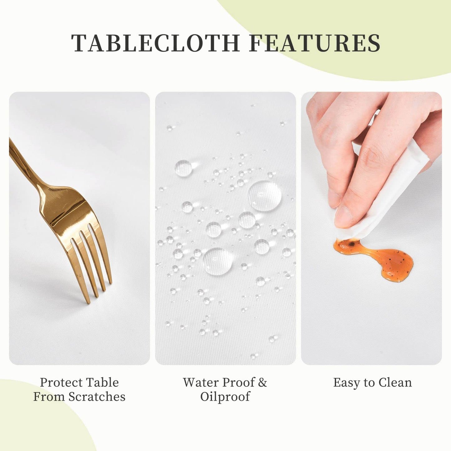 Gbuzozie Pink Leopard Rectangle Tablecloth with Elastic Edge, 4FT Table Cloths Washable Reusable Rectangular Table Cover for Kitchen Dining Party, 48" L X 30" W