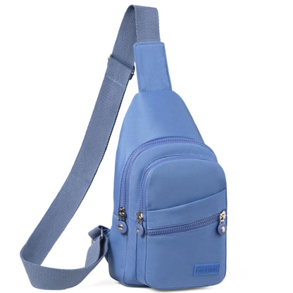 Small Sling Backpack Crossbody Sling Bag for Women, Chest Bag Daypack Fanny Pack Cross Body Bag for Outdoors Hiking Traveling - Black