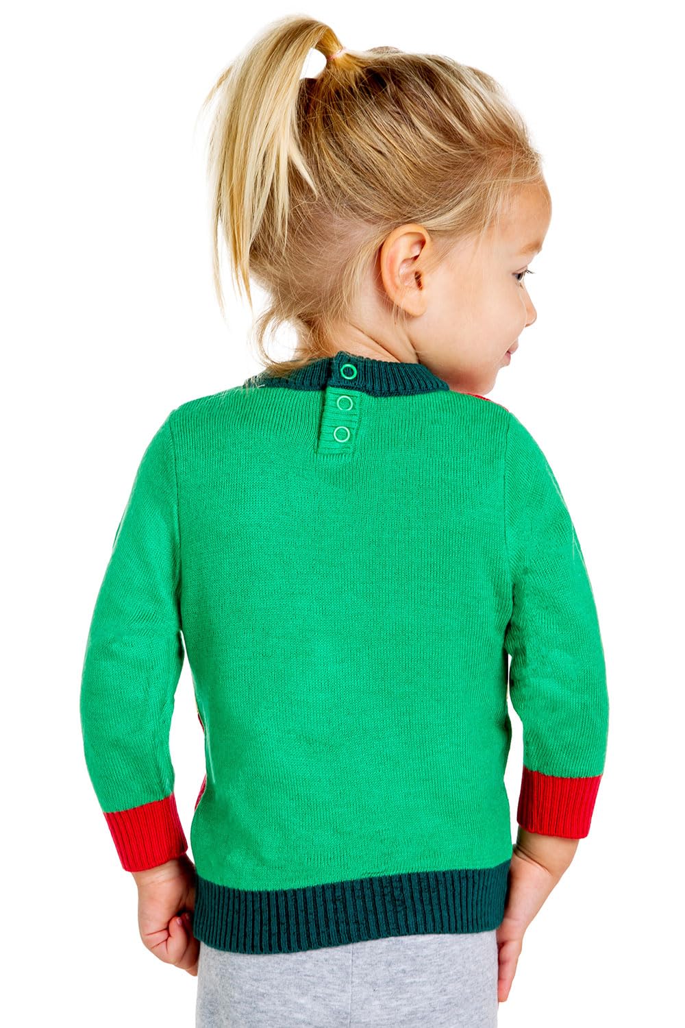 Tipsy Elves Ugly Christmas Sweater for Toddlers - Young Children Little Present Sweater Size 3T
