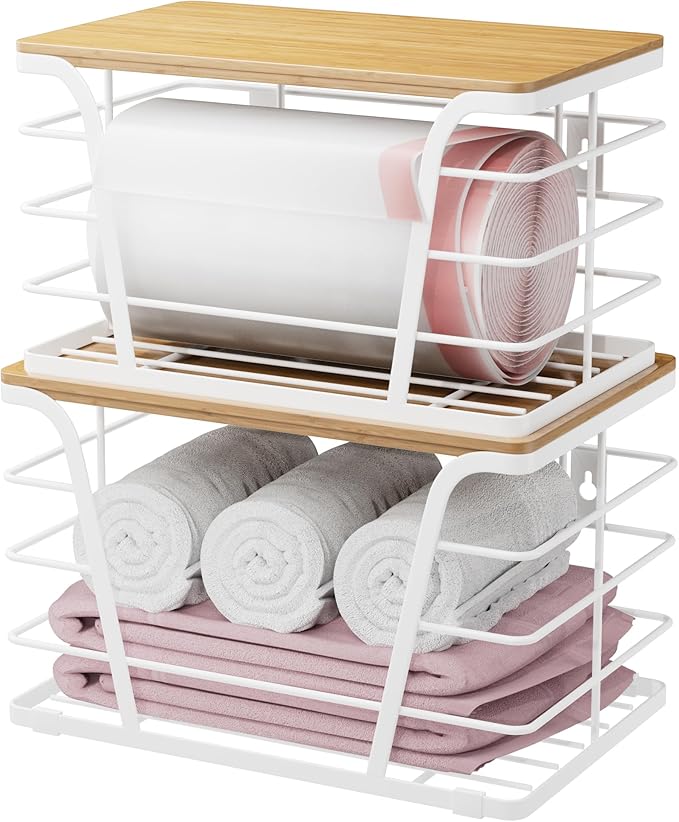 Extra Large 2 Pack Potato and Onion Storage Bins, Potato and Onion Storage