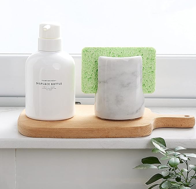 Marble Sponge Holder Sink Sponge Caddy