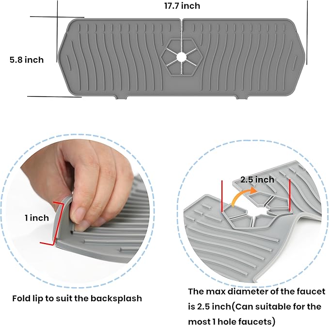 Kitchen Sink Splash Guard, Sink Protectors