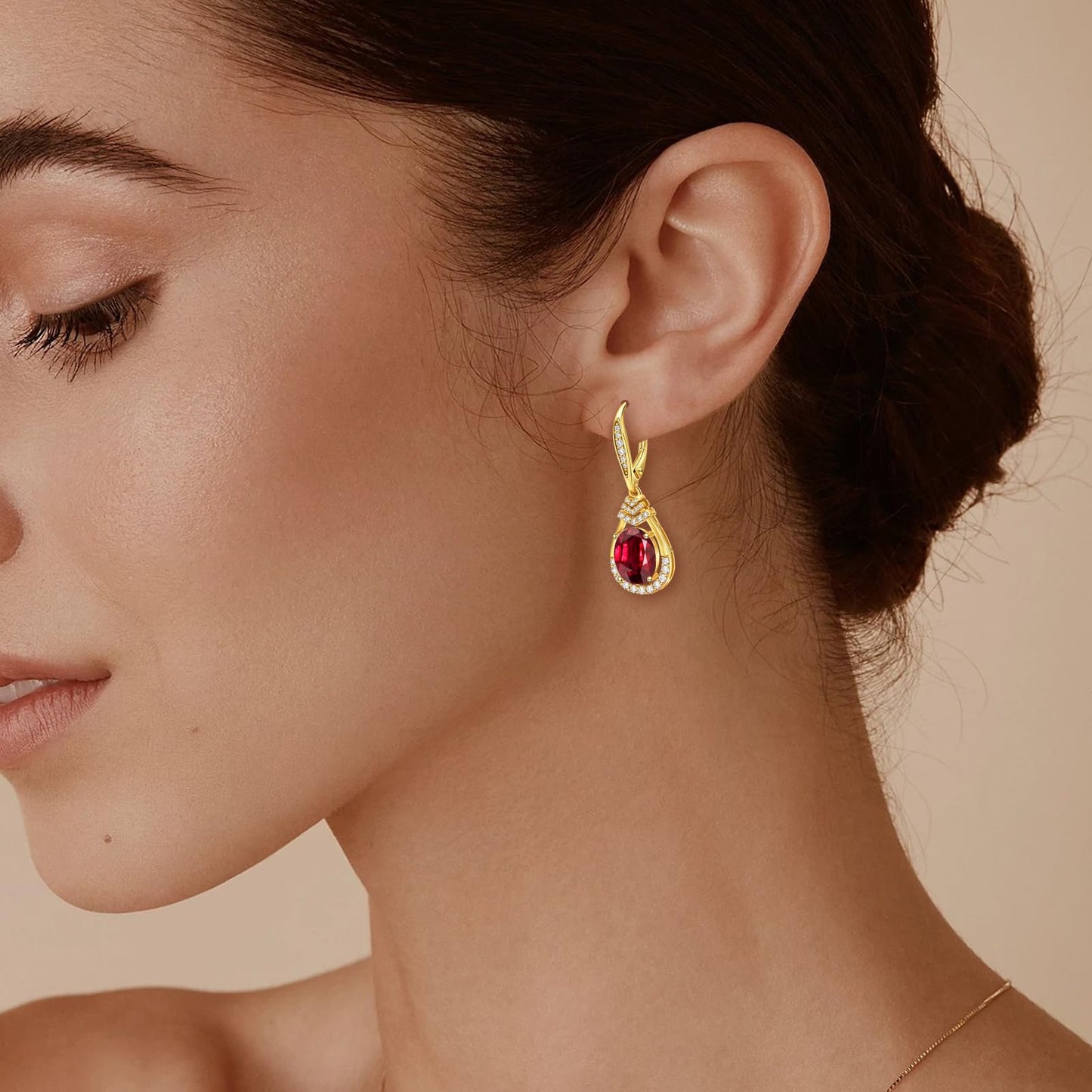 S925 Sterling Silver Black Teardrop Dangle Earrings for Women Dainty Sparkling Black Crystal Stone Earrings for Her Evening Jewelry Oval Cut CZ Leverback Drop Earring Birthday Gifts for Girlfriend