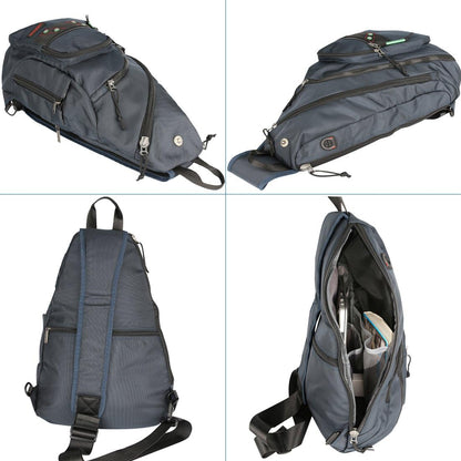 Sling Backpack, Sling Bag for Laptop, Crossbody Bag for Men, Larswon Shoulder Bag for Women, Laptop Backpack, Backpack