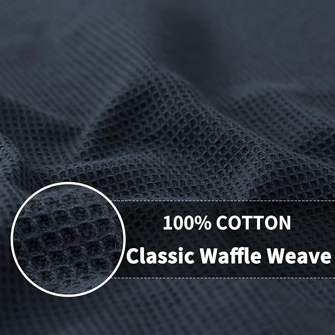Homaxy 100% Cotton Waffle Weave Dish Cloths
