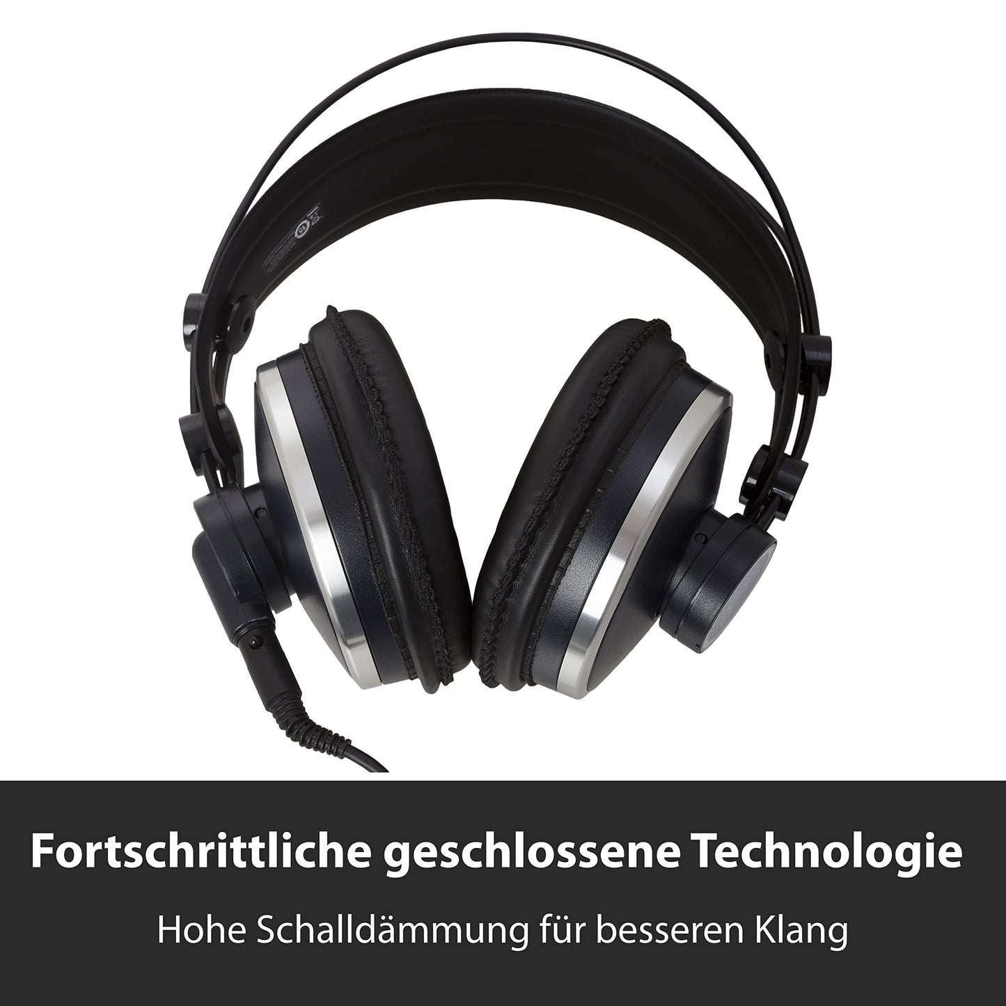 AKG Pro Audio K271 MKII Over-Ear, Closed-Back, Professional Studio Headphones, Black (2470X00190)