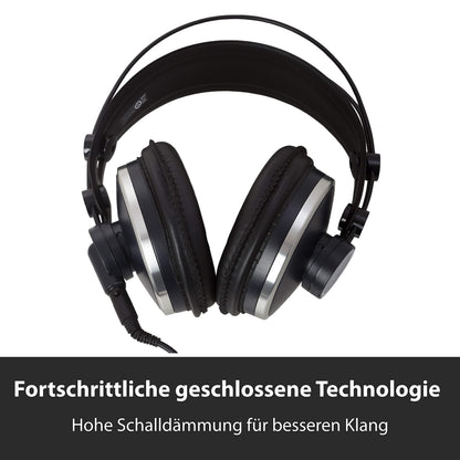 AKG Pro Audio K271 MKII Over-Ear, Closed-Back, Professional Studio Headphones, Black (2470X00190)