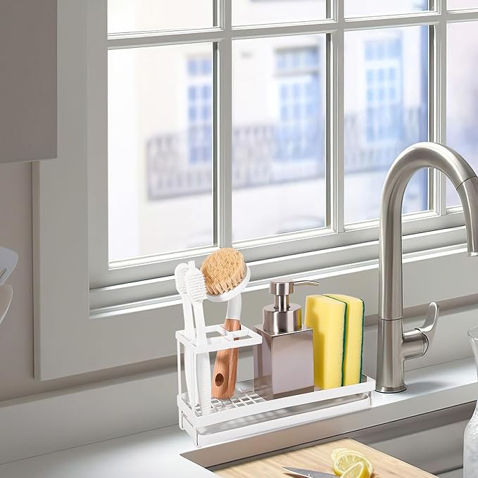 Toothbrush Holders for Bathrooms, Carbon Steel Tooth Brushing Holder Electric
