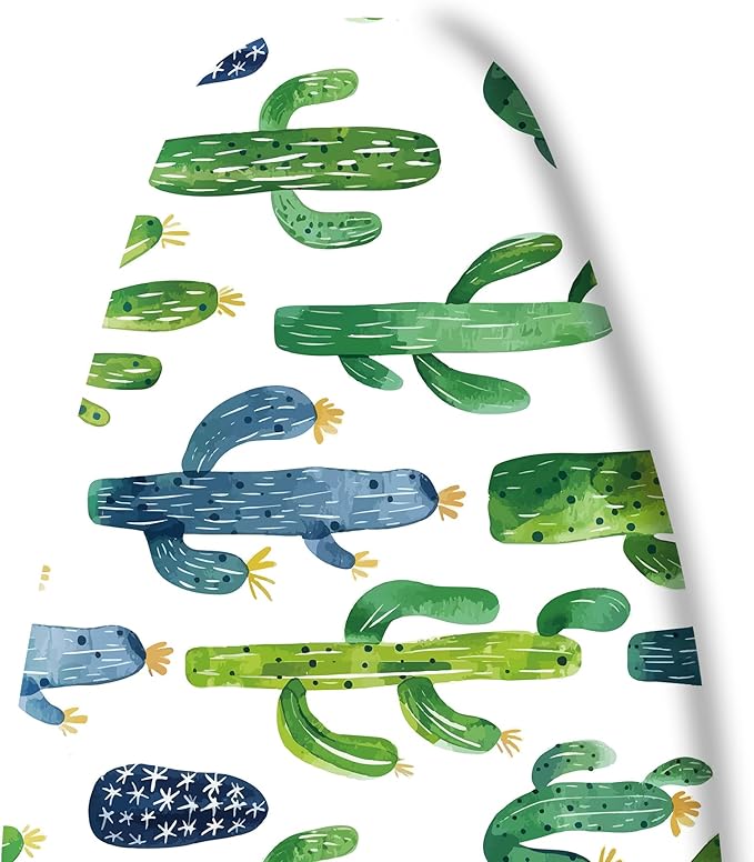 Extra Thick Ironing Board Cover and Pad, Tropical Cactus 15x54 Ironing Board