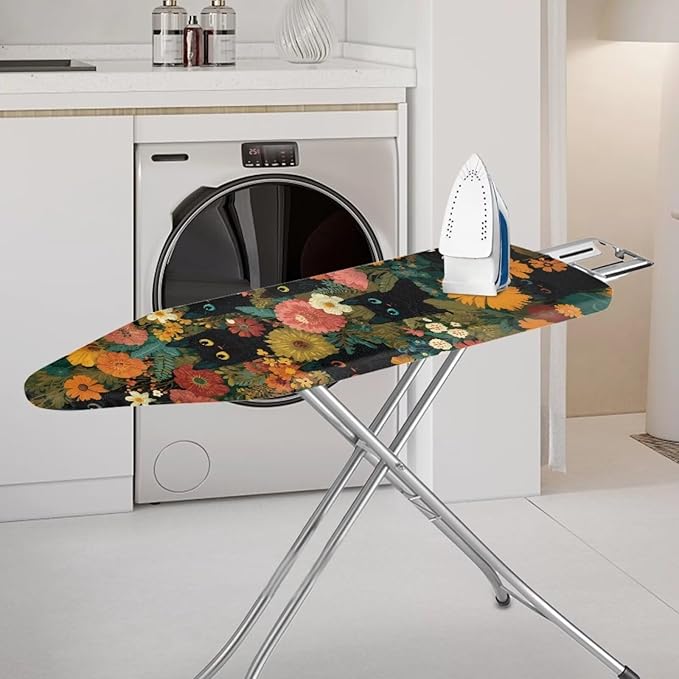 Black Cat Print Ironing Protector
