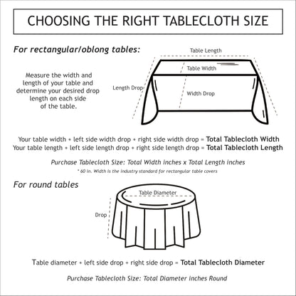 Benson Mills Merry Ribbons Engineered Printed Jacquard Fabric Christmas Table Cloth, for Christmas, Winter, and Holiday Tablecloth (60" x 104" Rectangular, Merry Ribbons)