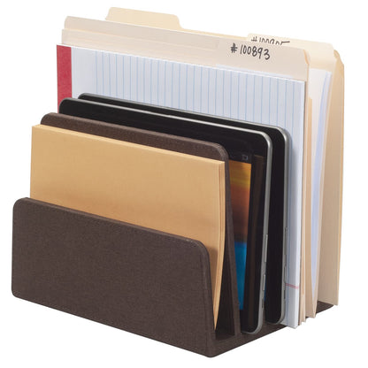 MobileVision Bamboo Device Organizer for Smartphones, Tablets and Laptops, 10 Slots