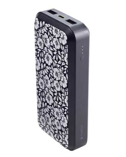Mophie powerstation prime20 - Ultra-Compact Portable Power Bank with 20,000mAh Internal Battery, 18W USB-C PD Fast Charging, 3-Device Simultaneous Charging, Eco-Friendly Design