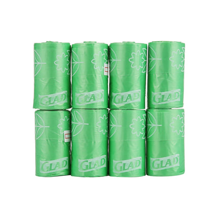 Glad for Pets Dog Waste Bags, Lavender Scent - Leak Proof and Strong Disposable Dog Poop Bags for Dogs, Easy Tie Handles for Clean Up, Scented Doggie Bag Rolls, 120 Count