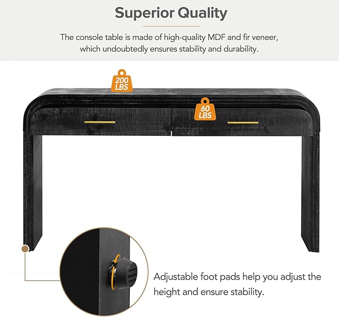 Bellemave 59" Retro Console Table