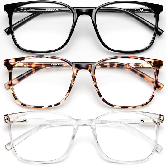 Ultralight Blue Light Glasses for Women - up to 99% Protection Computer Glasses for All Day Comfort - Anti UV Glare & Eyestrain