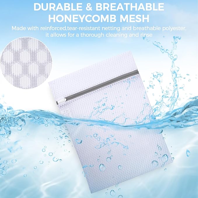 BAGAIL Laundry Bags Mesh Wash Bag
